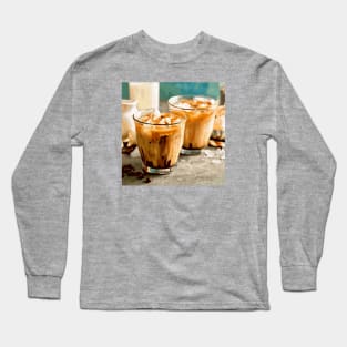 Iced Chestnut Praline Latte Long Sleeve T-Shirt